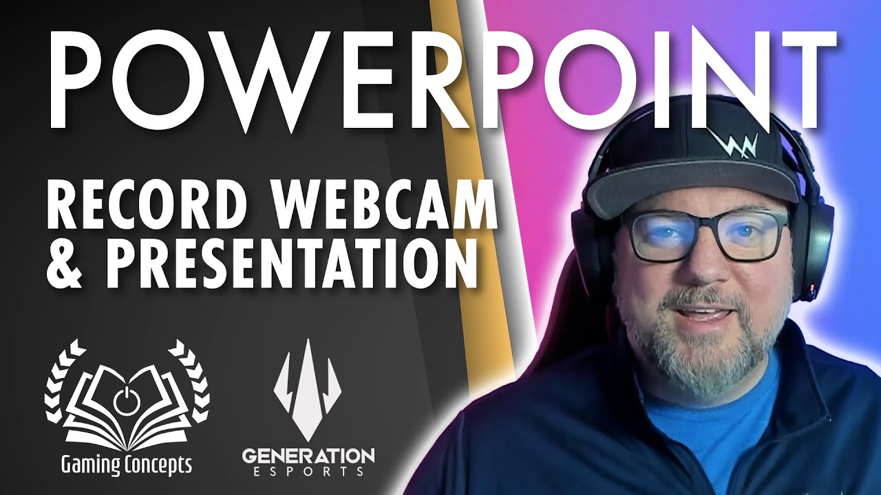 record powerpoint presentation with webcam