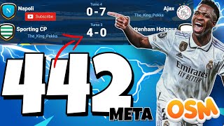 THE NEW BEST TACTIC OF OSM 2023 WITH 442B THAT WILL MAKE YOU WIN EVERY MATCH🥶