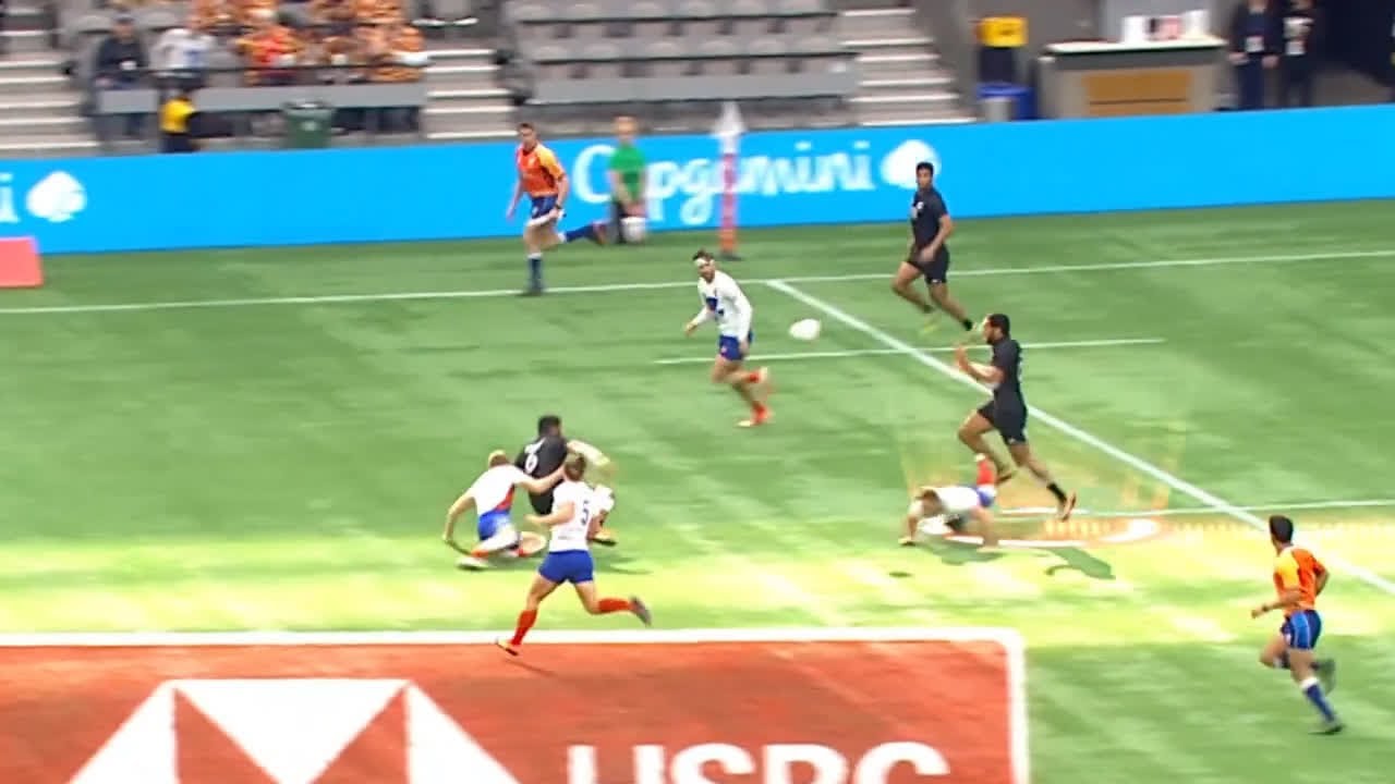 Player tracking: Molia takes it away wit 33 kmph speed