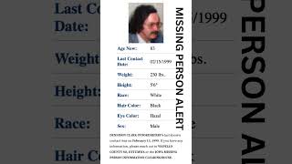 MISSING PERSON ALERT: Help Find Dennison Clark Stookesberry