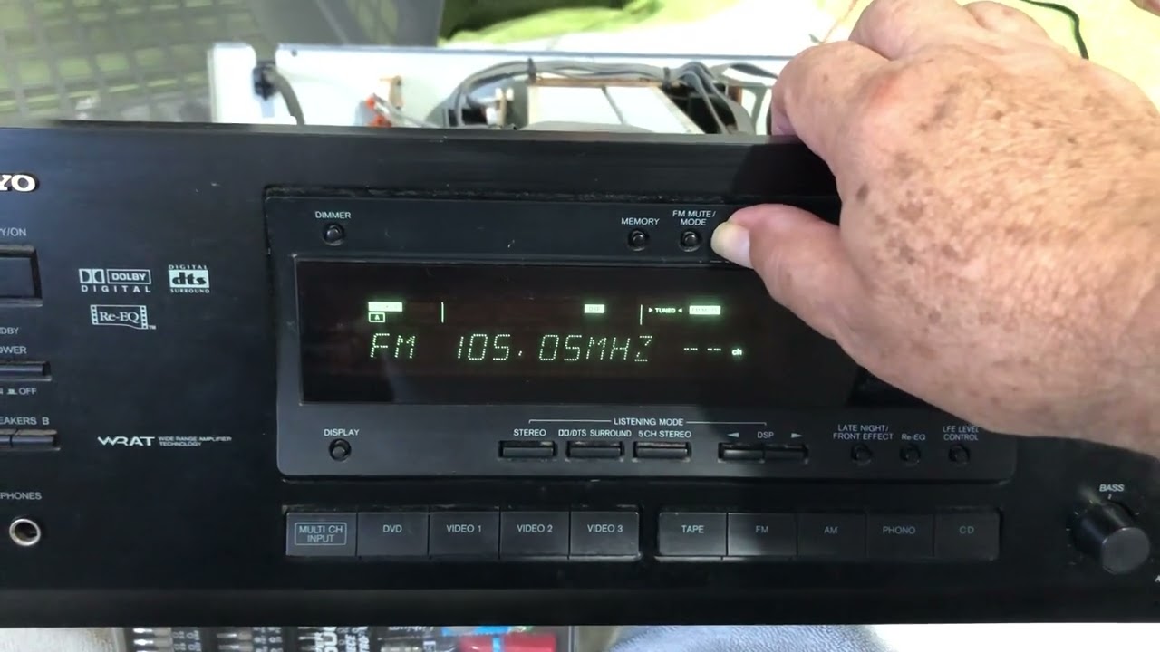 ONKYO TX-DS575 5.1 Channel A/V Receiver - YouTube
