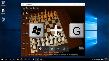 Game Bar Shortcut Keys In Windows 10