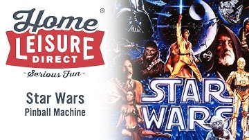 Star Wars Pinball Machine (Data East 1992)