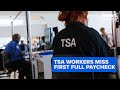 TSA officers miss first paycheck due to partial government shutdown | Morning in America