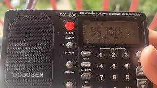 FM radio bandscan TEF6686 with italian DX Split Croatia 