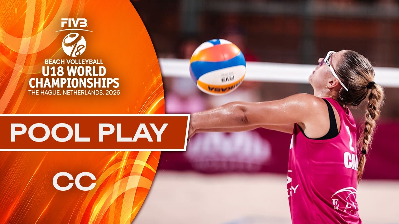 Pool Play - Court 1 | Beach U18 World Championships 2026 | The Hague | 10.07.2026