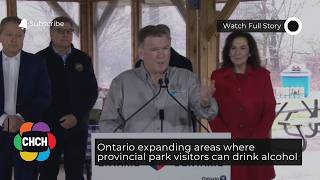 Ontario expanding areas where provincial park visitors can drink alcohol