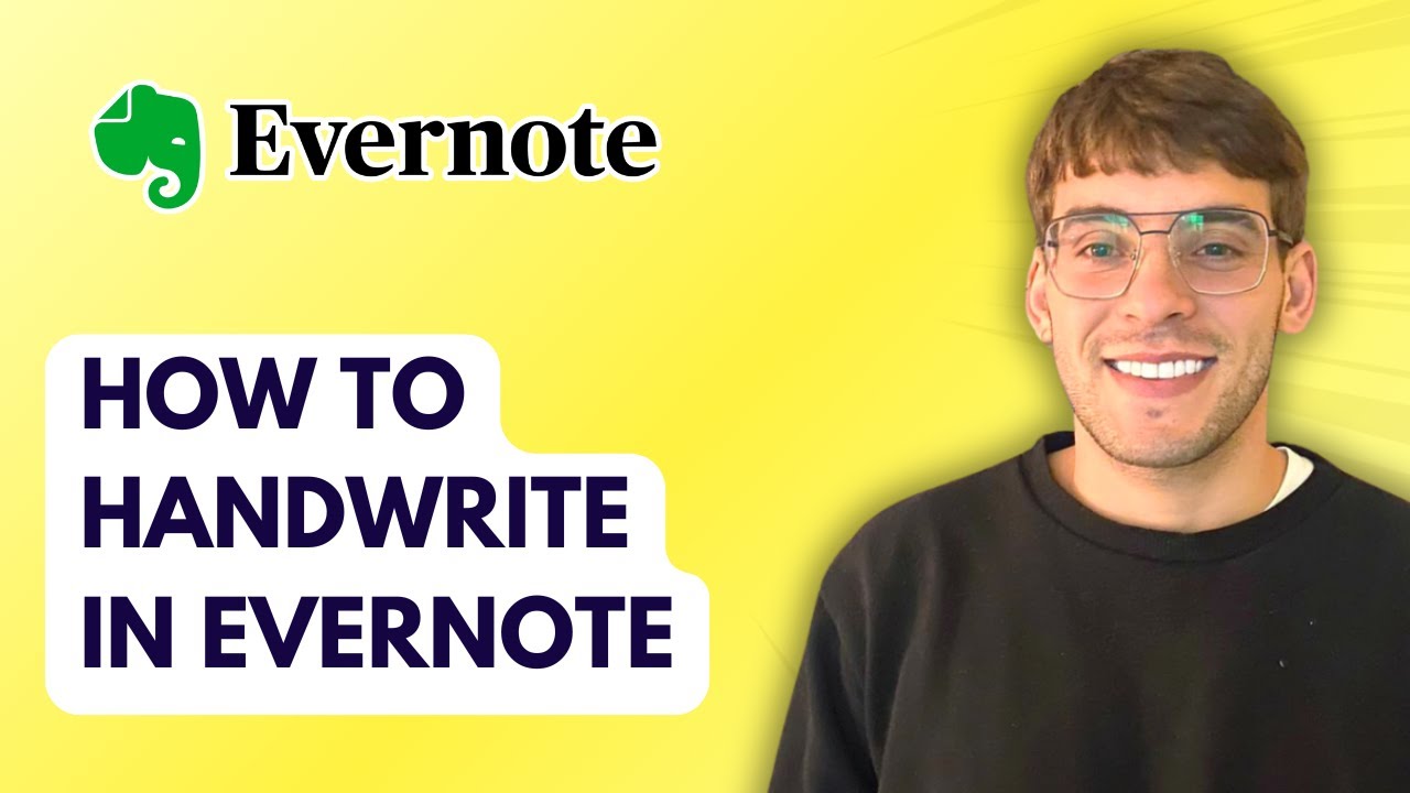 How to Handwrite in Evernote [2026 Full Guide] - YouTube
