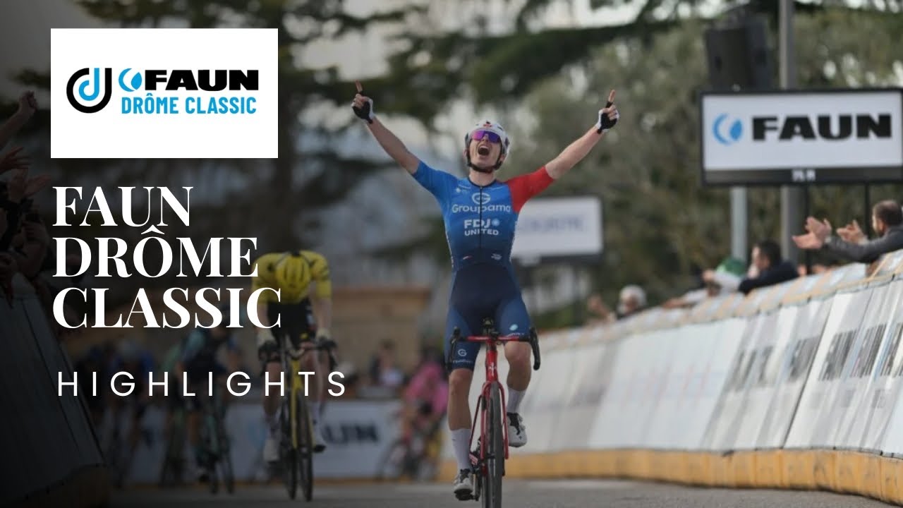Faun Drôme Classic 2026 | Highlights – Romain Grégoire Sorprende a Jorgenson 