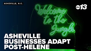 Asheville businesses adapt post-Helene