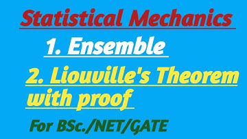 Ensemble and Liouville