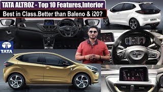 Tata Altroz 2019 Top Feature | Altroz Interior,Features,Launch date,Price | Altroz vs i20 vs Baleno