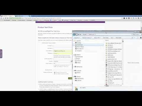 Access a Trial Version of MYOB