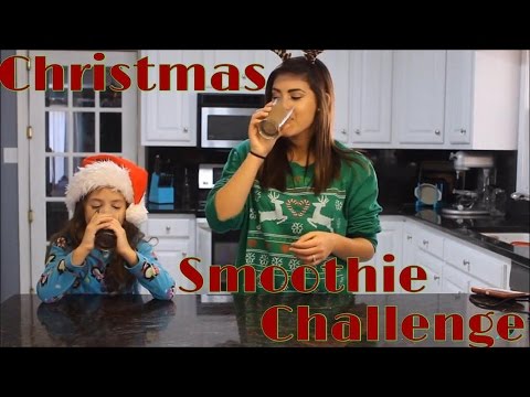 Christmas Smoothie Challenge