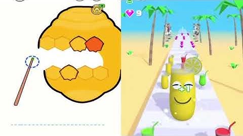 My Tricky Puzzle v/s Juice Run IOS Android Gameplay Walkthrough