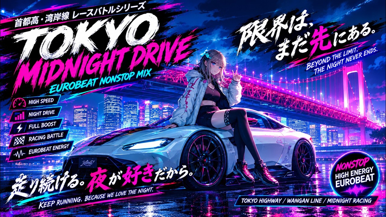 🌃 TOKYO MIDNIGHT RUNNER | ネオン・ハイウェイ・ユーロビート