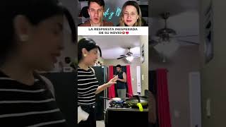 Su novio le responde con la misma canción y la novia se enoja