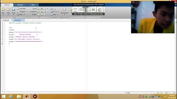 bingung buat program matlab sederhana indeks massa badan? ini solusinyaa. By Rachmat Fh