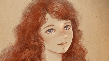 Procreate time lapse / iPad pro illustration / Apple pencil drawing