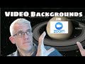 Video Backgrounds in Zoom - Lectures, Presentations, and Fun