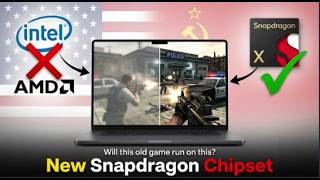 Will these old 2000s game run on my new snapdragon laptop😳🔥| Freedom Fighters Gameplay #1