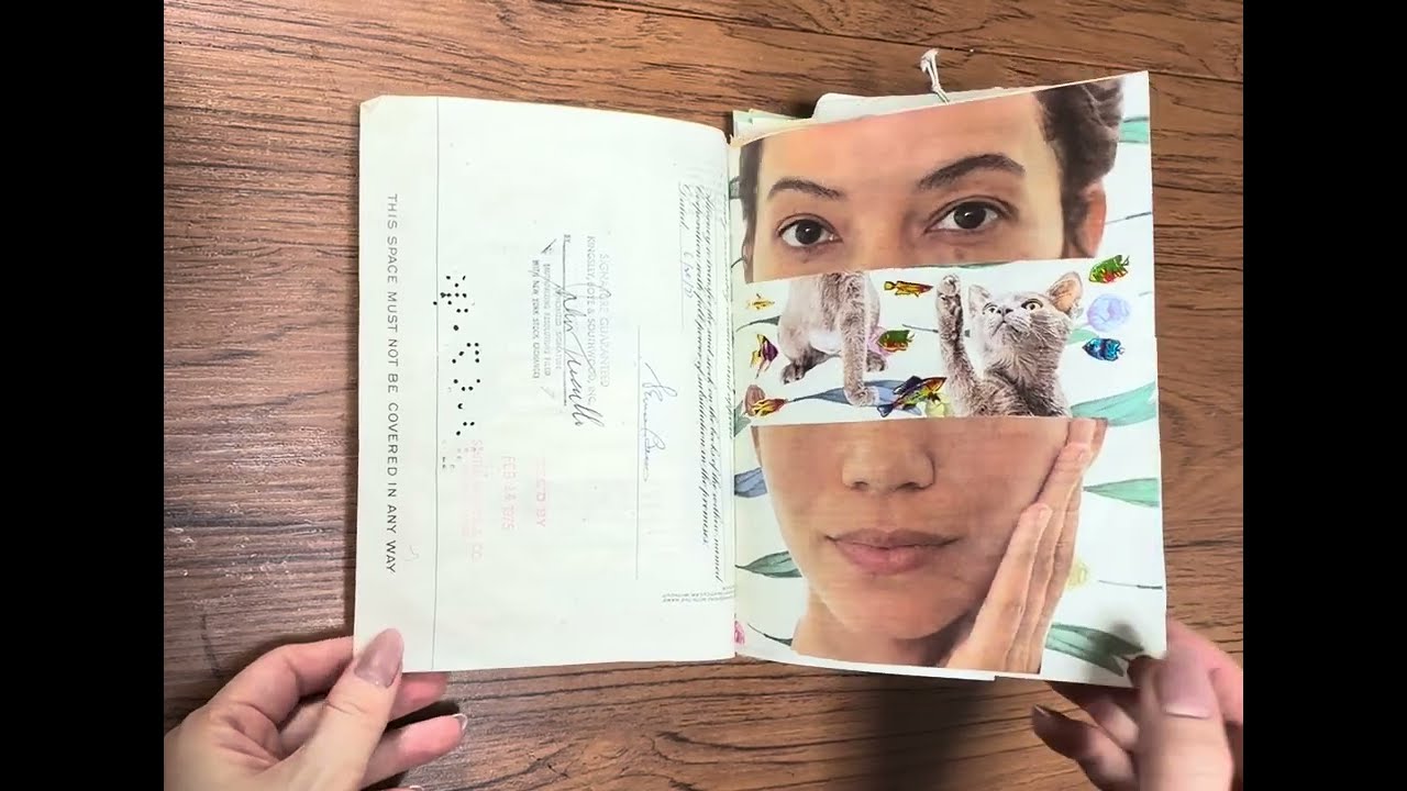 ジャンクジャーナル、B ジャンクジャーナル junk journal - YouTube