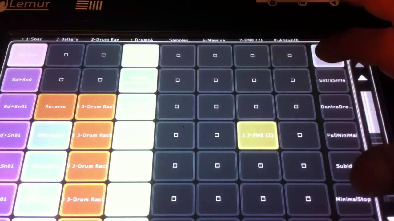 Digimemory DigiMemory Lemur controller - YouTube