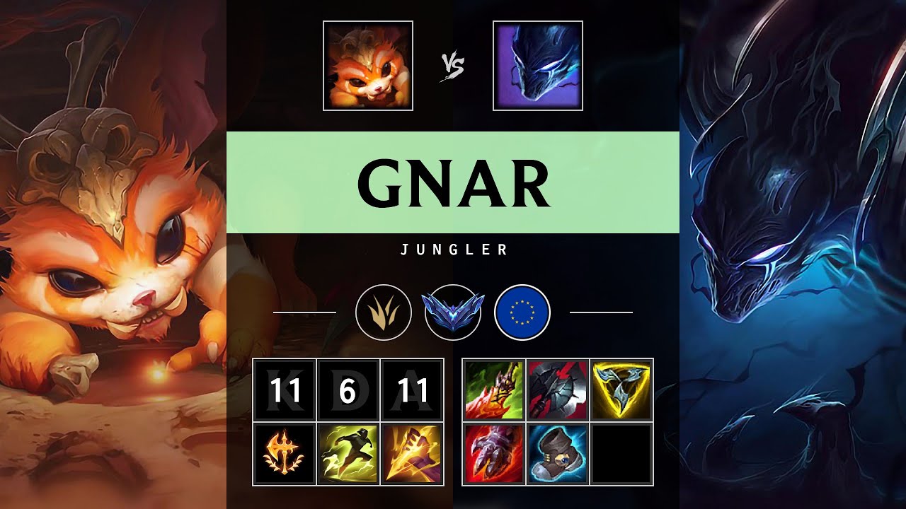 Gnar Jungle vs Nocturne - EUW Diamond Patch 25.12