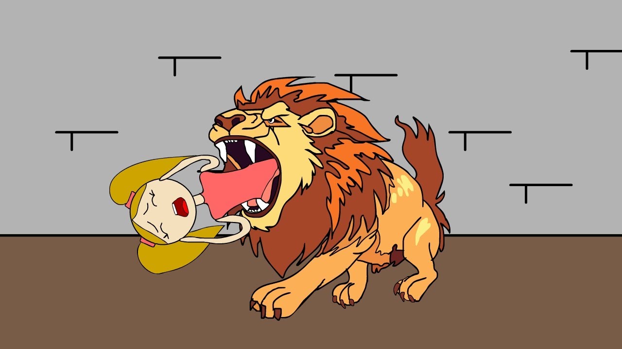 لمار هجم عليها الأسد😱😭#لمار_وميار