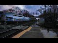 Railfanning at Highlands Station 12/20/25