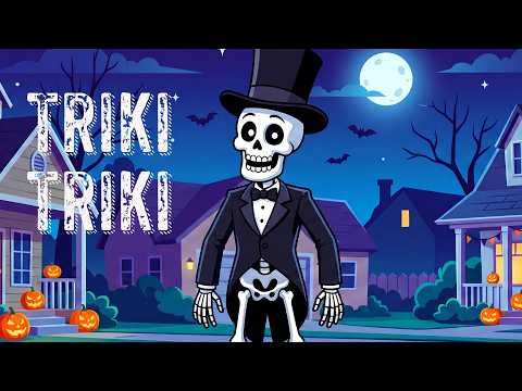 Tricky Tricky Halloween 🔅 Nursery Rhymes in Spanish 🔅 Lunacreciente 🔅