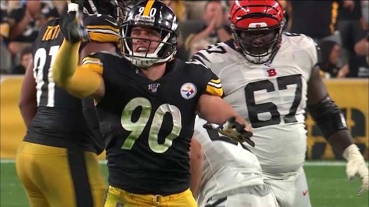 T.J. Watt on defense, win vs. Bengals | Pittsburgh Steelers