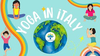 Around The World Yoga For Kids Italy Learn About Italian Culture With Yoga Poses Yoga Guppy