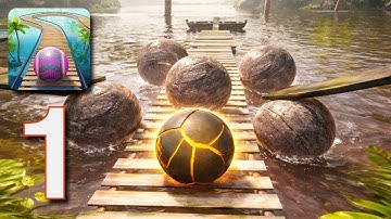 Rollance: Adventure Balls - Part 1 Gameplay Walkthrough - Ball Game (Android, iOS)