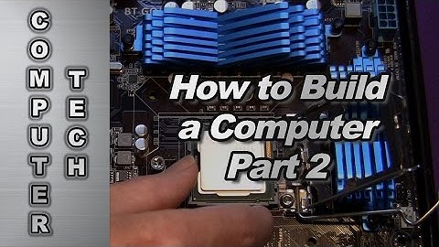 How to Build a Computer - all steps included Part 2/2