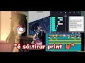 "não sei porque você demora pra editar, é só tirar print" 🤡|processo de edição| #gachaclub
