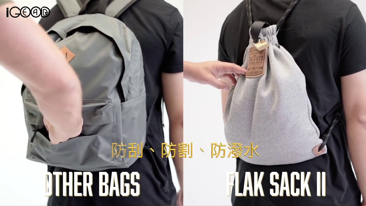 【Good iGear】美國Loctote Flak Sack II防盜防刮背包