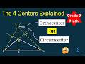 Triangle Centers Explained in 10 Minutes (Incenter, Circumcenter, Orthocenter, Centroid)