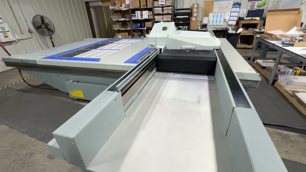 This used OCE Arizona 6170XTS is available for an operational inspection.