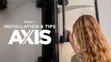 Installing the RVLock Axis Keyless Latch Extender