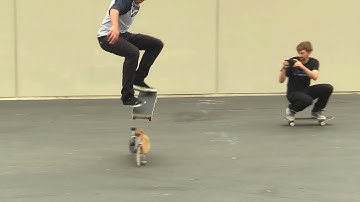 SKATEBOARD LESSONS | SWITCH FRONTSIDE 180