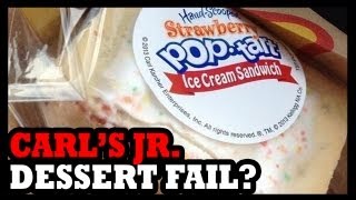 Pop Tart Ice Cream Sandwiches from Carl's Jr!? - Food Feeder