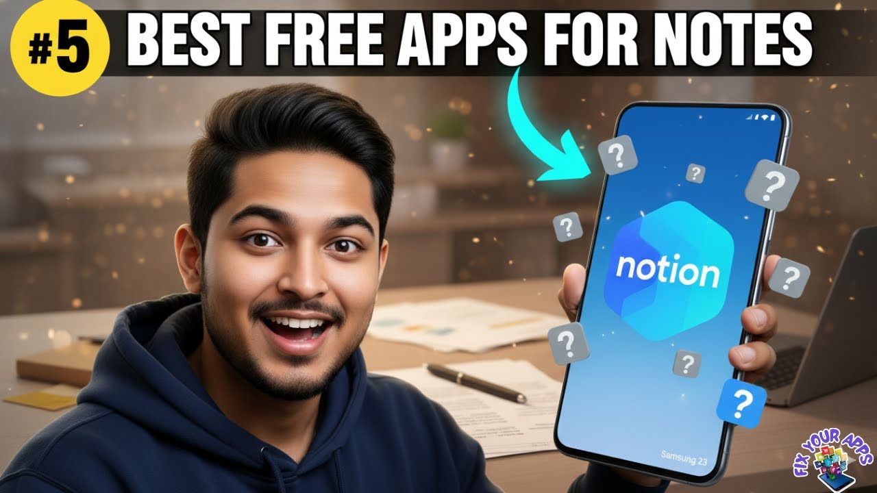 5 Best Free Apps For Notes | Boost Productivity (2026)
