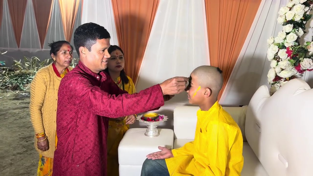 💛 Haldi Ceremony of Aarush & Vashnavi || Full Masti 😍