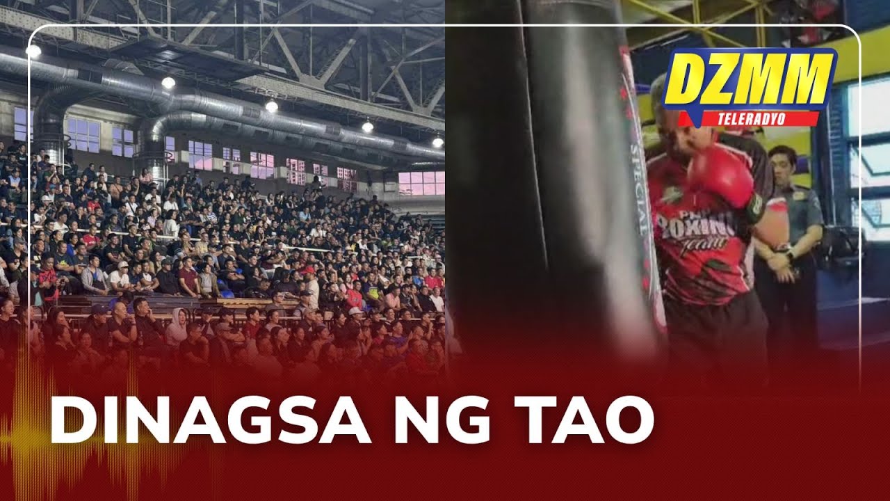 Torre-Baste boxing match draws huge crowd | DZMM Teleradyo (27 July 2025)