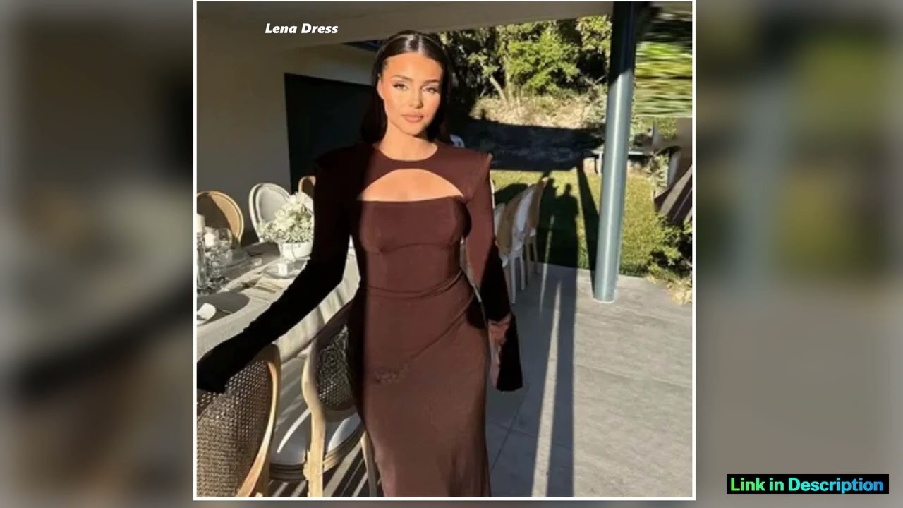 Lena Long Sleeves Evening Dresses Woman Elegant Party Dresses for Women 2024 Round Neck Ball Gowns