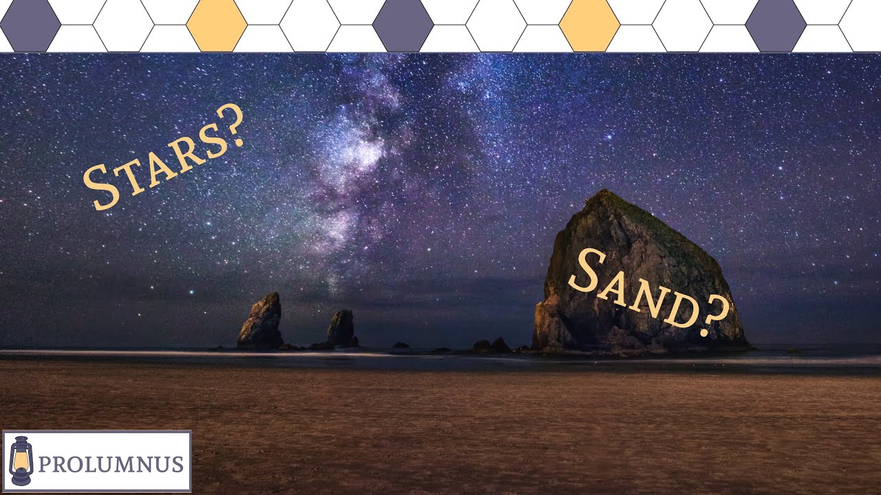Which is more: Stars vs Sand