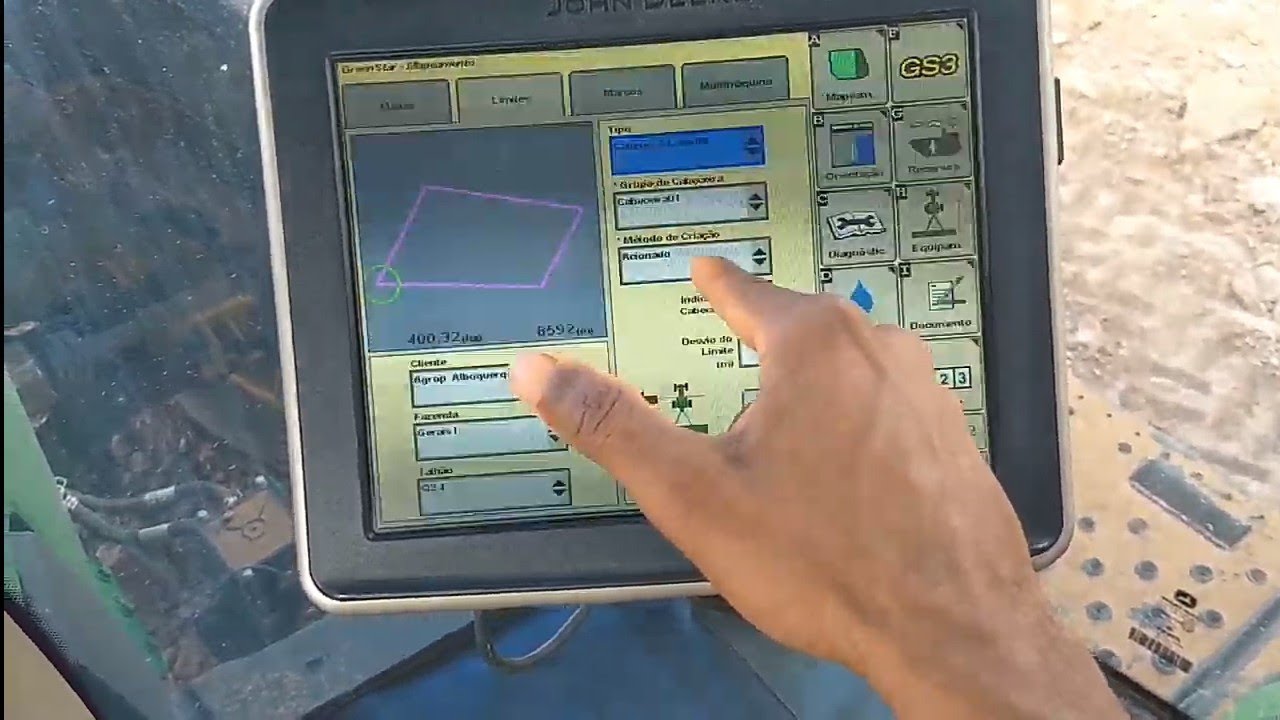 como criar limite no monitor GS3