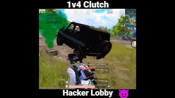 1v4 Clutch In Hacker Lobby🤯 /  M416 Clutch😈 | #IndianOblivion #bgmi #clutch Hacker Only Lobby 🔥