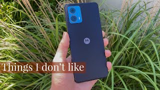 2023 Moto G 5G What I DONT'T LIKE one month later!